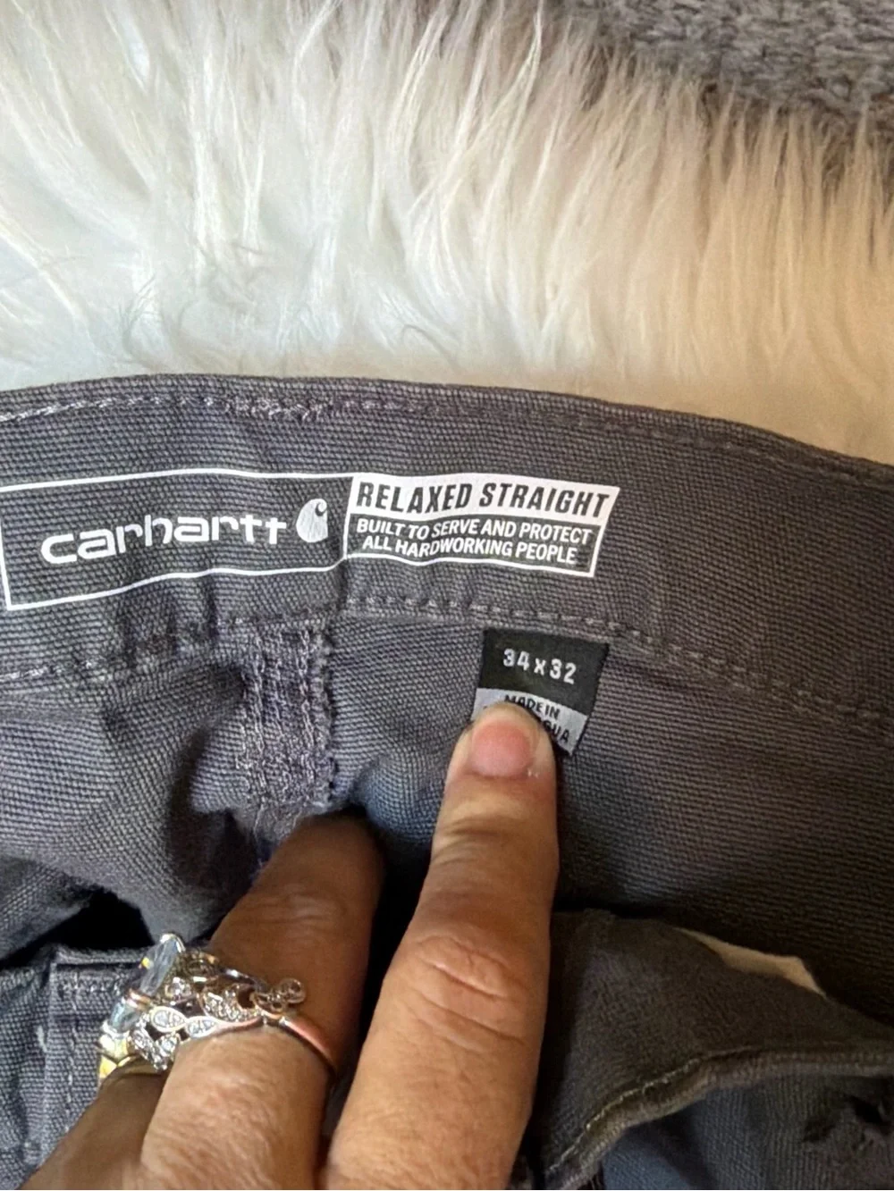 Carhartt Men's Chinos in Dark Gray